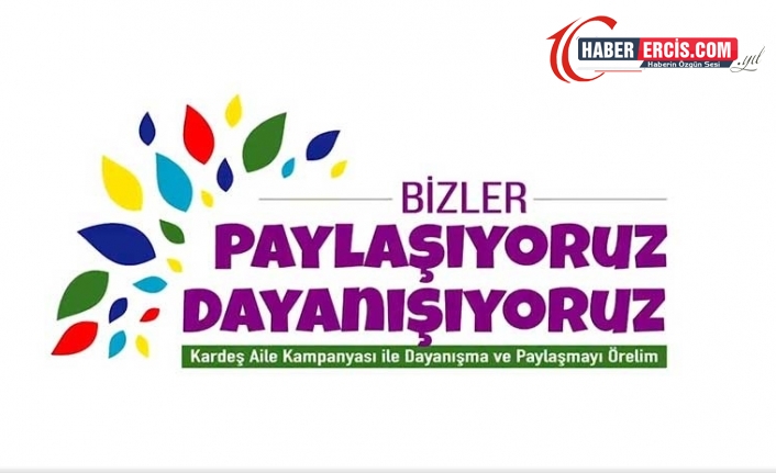 HDP'den Kardeş Aile Kampanyası:  “Bir elin verdiğini, diğer el görmez”