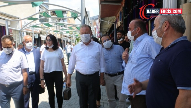 Van'da HDP’lilerden esnaf ziyareti
