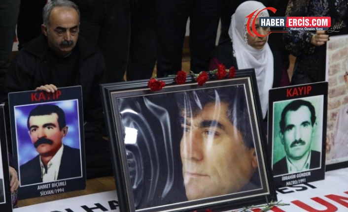 Kayıp yakınları Hrant Dink’i andı