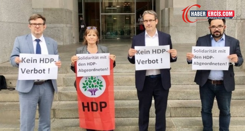 Alman vekillerden 'HDP’nin yanındayız' mesajı