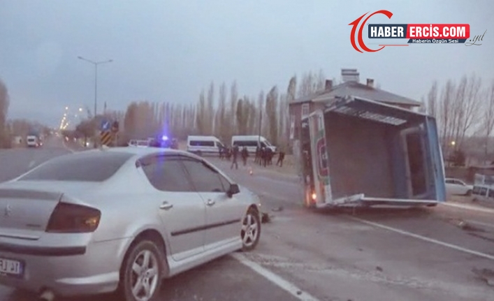 Erciş'te trafik kazası: 7 yaralı