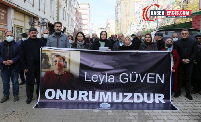 Leyla Güven’e verilen 5 yıllık ceza Van'da protesto edildi