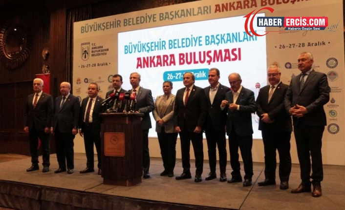 CHP’li 11 Büyükşehir Belediye Başkandan Açıklama