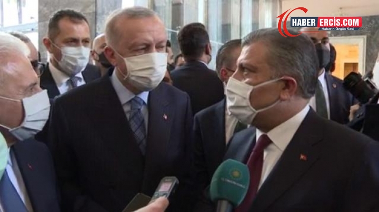 Erdoğan izin verince Bakan Koca yanıtladı