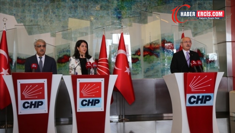 HDP’den CHP’ye ziyaret: Erken seçim önergemizi sunduk