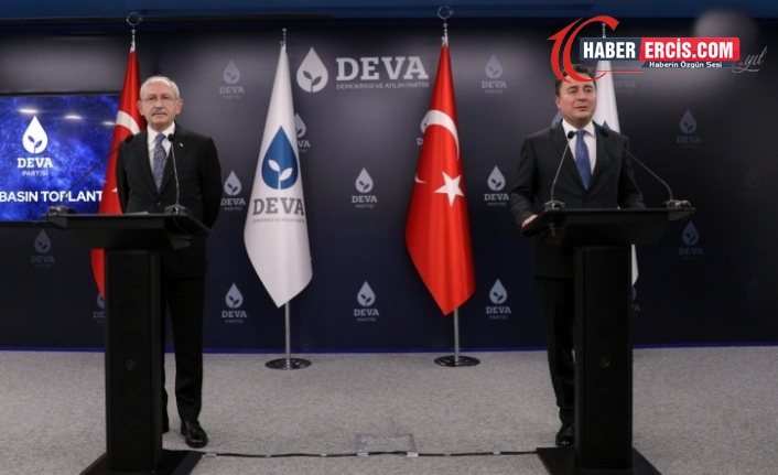 CHP ve DEVA Partisi liderleri Kılıçdaroğlu ve Babacan'dan ortak açıklama