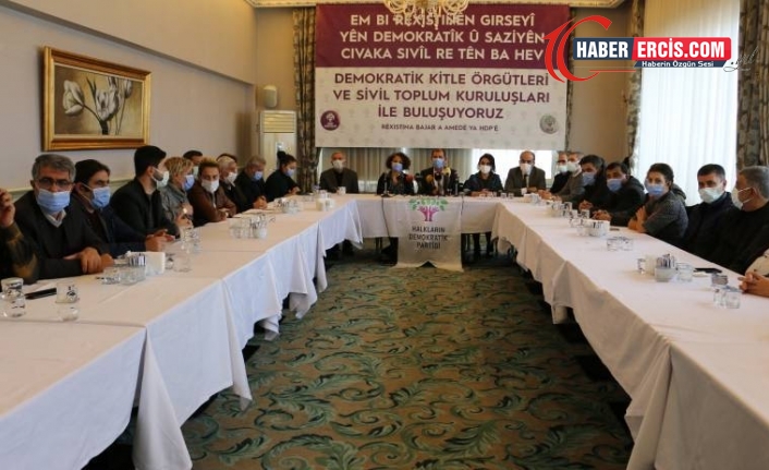 Diyarbakır'da kitle örgütleri buluştu: Birlikle sorunları çözebiliriz