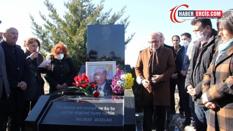Murat Bozlak mezarı başında anıldı