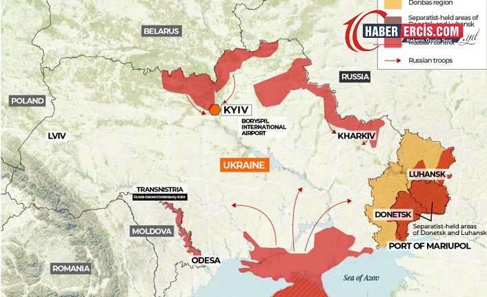 Ukrayna-Rusya savaşı: Ukrayna'nın hangi kentlerinde neler yaşanıyor?