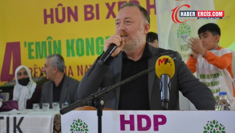 Van'dan konuşan Temelli: HDP’yi kapatınca bu işin son bulacağını zan ediyorlar