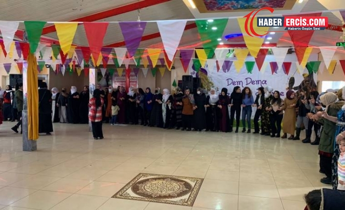 Erciş'te kadınlar  8 Mart "kadın buluşması" düzenledi