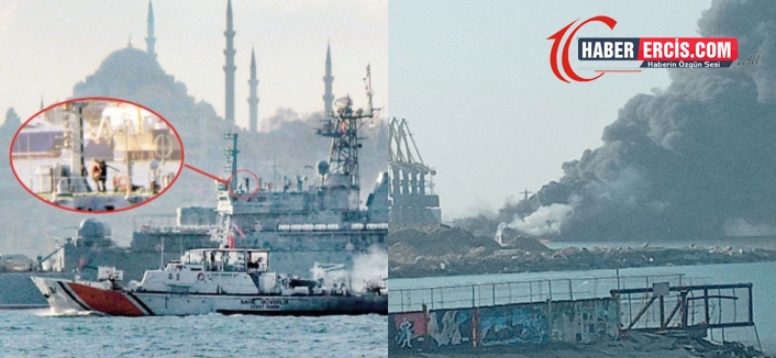 İstanbul Boğazı'ndan füzeyle geçen Rus gemisi Ukrayna'da vuruldu