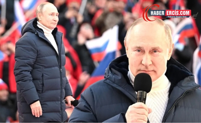 Putin mitingde 1,5 milyon Ruble’lik mont giydi