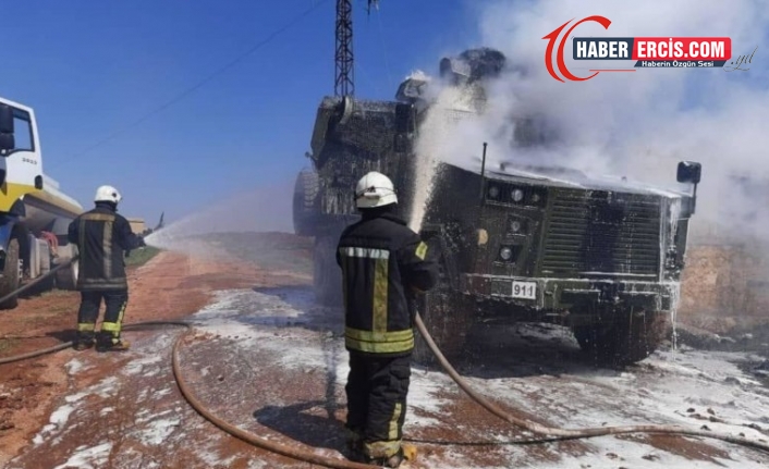 Suriye güçleri TSK zırhlı aracına füzeyle saldırdı