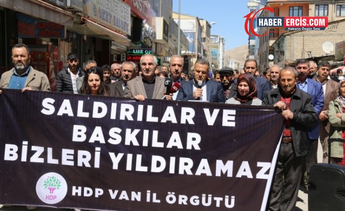 HDP Van İl Örgütü: Siyasi soykırım operasyonları amacına ulaşmayacaktır