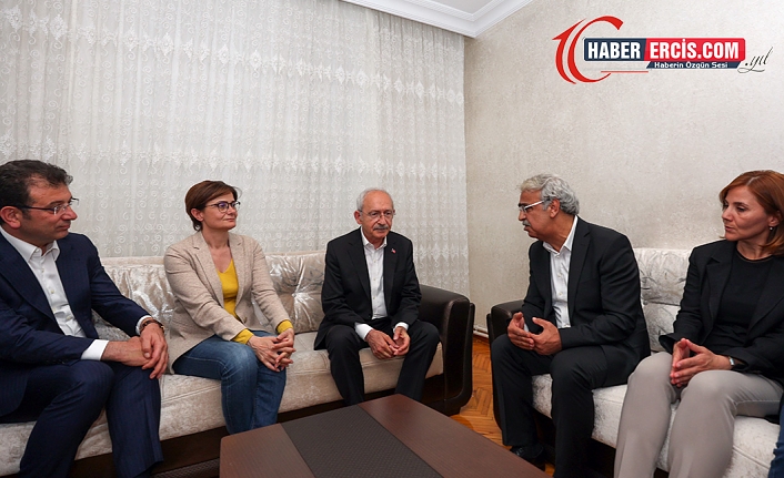 Kılıçdaroğlu’ndan HDP Eş Genel Başkanı Mithat Sancar’a taziye ziyareti