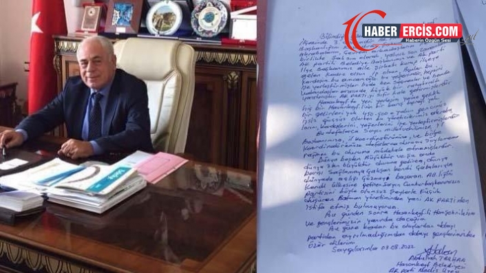 AKP'li Belediye Başkanvekili ‘Akrabalarını işe yerleştiriyorlar’ deyip partisinden istifa etti